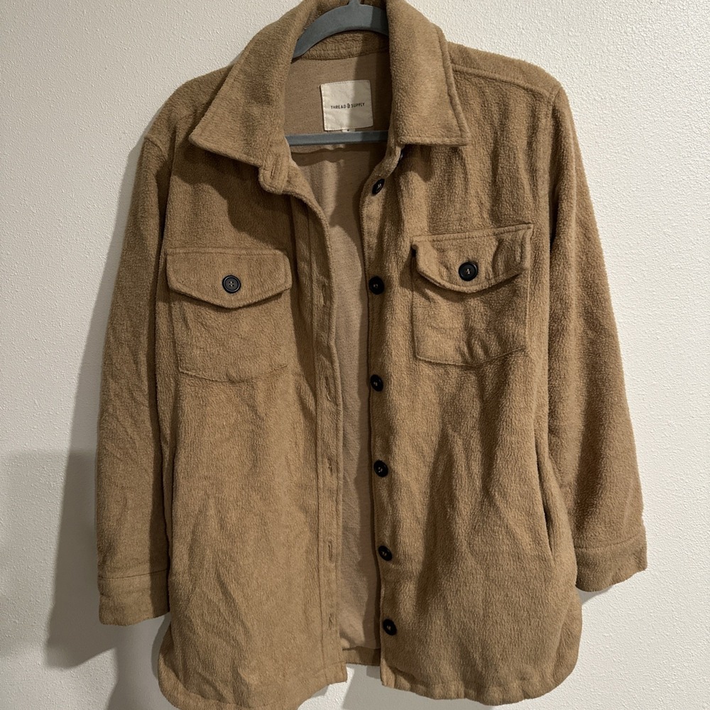 Thread & Supply Men's Brown‎ Jacket Size S